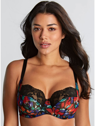 Panache Nina Balcony black/floral 10941