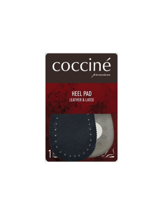 Coccine Latex Leather Heel Black