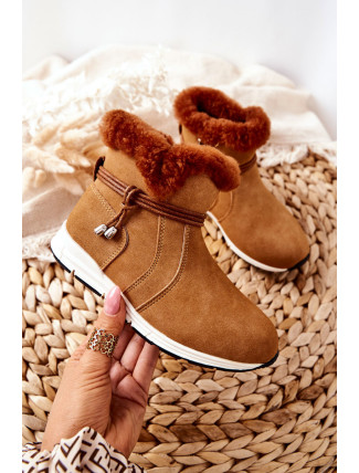 Children's Snow Boots With Fur Big Star BB374058BS Camel 