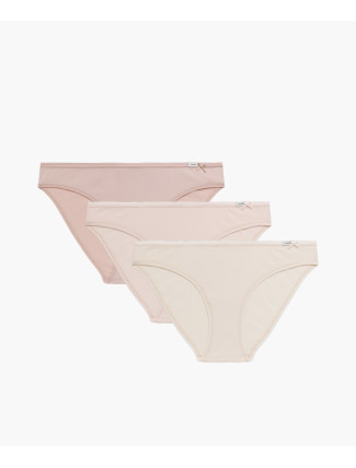 Dámské bikiny kalhotky ATLANTIC 3Pack - vícebarevné