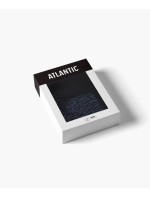 Pánské boxerky ATLANTIC Comfort 2Pack - černé/grafitové