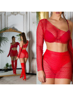 Sexy Koucla 2Piece Set / síťová sukně a top