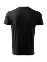 V-neck tričko unisex černá