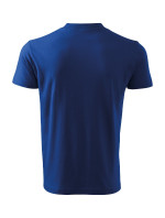 V-neck tričko unisex královská modrá