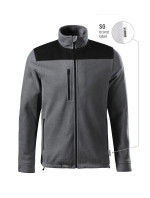 Effect fleece unisex ocelově šedá 36 (brand label)