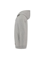 Hooded Sweat Jacket Washable 60°C mikina unisex grey melange