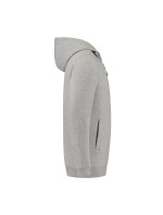 Hooded Sweat Jacket Washable 60°C mikina unisex grey melange