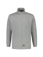 Sweat Jacket Washable 60 °C mikina unisex grey melange