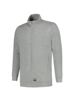 Sweat Jacket Washable 60 °C mikina unisex grey melange