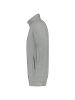 Sweat Jacket Washable 60 °C mikina unisex grey melange