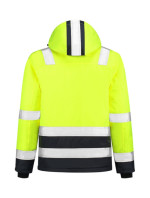 Midi Parka High Vis Bicolor pracovní bunda unisex fluorescenční žlutá