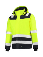 Midi Parka High Vis Bicolor pracovní bunda unisex fluorescenční žlutá