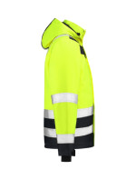 Midi Parka High Vis Bicolor pracovní bunda unisex fluorescenční žlutá