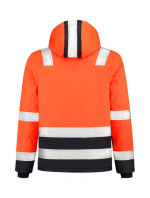 Midi Parka High Vis Bicolor pracovní bunda unisex fluorescenční oranžová