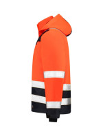 Midi Parka High Vis Bicolor pracovní bunda unisex fluorescenční oranžová