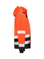 Midi Parka High Vis Bicolor pracovní bunda unisex fluorescenční oranžová