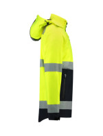 Bi-color EN ISO 20471 Softshell softshellová bunda unisex fluorescenční žlutá