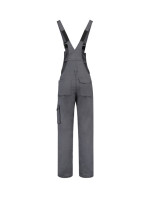 Dungaree Overall Industrial pracovní kalhoty s laclem unisex convoy gray