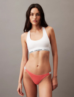 Dámská tanga 000QD5157E TBK korálové - Calvin Klein