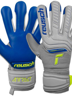 Brankářské rukavice Reusch Attrakt Grip Evolution Finger Support Jr 5272820 6006