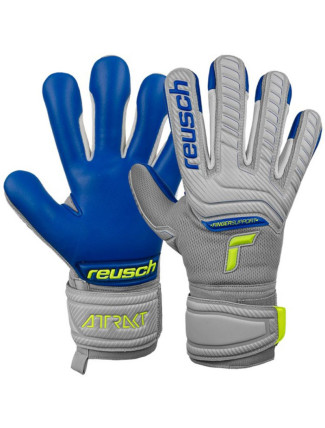 Brankářské rukavice Reusch Attrakt Grip Evolution Finger Support Jr 5272820 6006