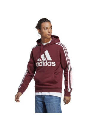 Adidas Big Logo 3 Stripes FL Hoody M H47057 Mikina