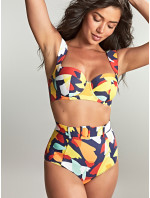 Swimwear Puglia High Waist Belted Brief puglia print SW1845