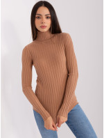 Jumper PM SW 1087.09 světle hnědý