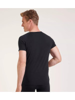 Pánské tričko Ever Soft O-Neck - BLACK - černá 0004 - SLOGGI