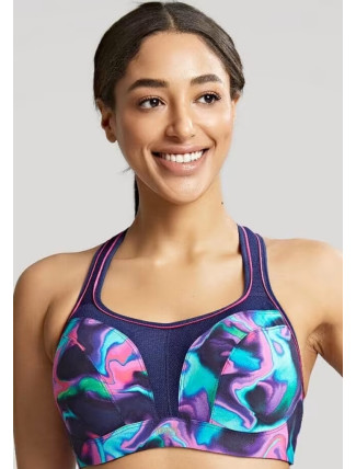 Sportovní podprsenka Panache 5021A Cyber Swirl 32 G Dle obrázku