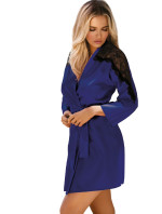 DKaren Housecoat Marion Blue