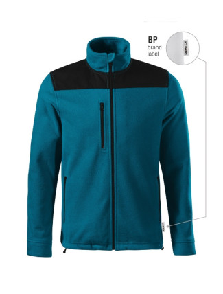 Effect fleece unisex petrolejová 93 (brand label)