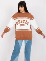 Mikina FA BL 7699.04P světle hnědá