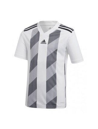 Dětské pruhované tričko 19 Jr DU4398 - Adidas