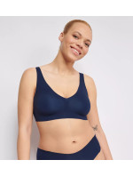 Dámská podprsenka  ZERO Feel 2.0 Bralette - BLUE - tm. modrá 2114 - SLOGGI