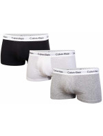 Calvin Klein Underwear 3Pack Slipy U2664G Black/Grey/White (Černá/šedá/bílá)