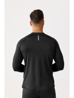 Rough Radical Tričko Vital Zip Ls Black