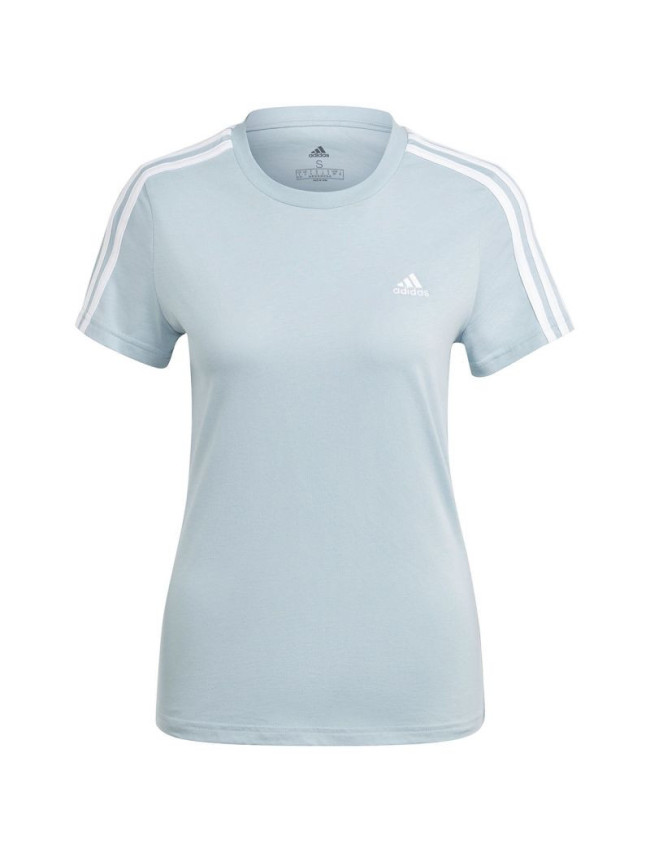 Tričko adidas Essentials Slim 3-Stripes Tee W IM2788