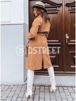 Dámský podzimní kabát NANCY camel Dstreet TY3885