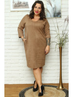 šaty plus size model 175217 Karko