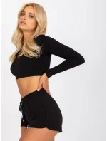 Dámské šortky RV  SN 7996.96 černé