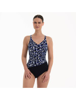 Style Praia Care-jednodílné plavky 6311 schwarz/pool blue - Anita Care