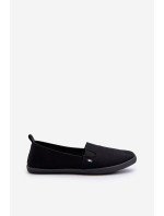 Dámské Slip-On Sneakers Sneakers Black Adrancia