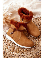 Children's Snow Boots With Fur Big Star BB374058BS Camel