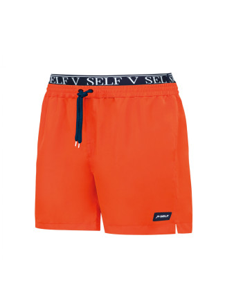 Pánské plavky SM25-26 Summer Shorts neonově oranžové - Self