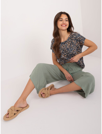 Kalhoty D73761Z62237B khaki