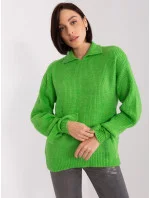 BA SW 0305 jumper.67P světle zelená