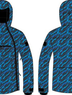 Pánská lyžařská bunda s membránou ptx ALPINE PRO GHAD electric blue lemonade varianta pa