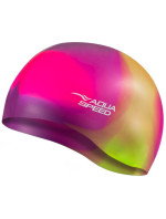 AQUA SPEED Plavecká čepice Bunt Multicolour/Pink