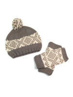 Art Of Polo Hat&Gloves Cz2600-3 Dark Beige